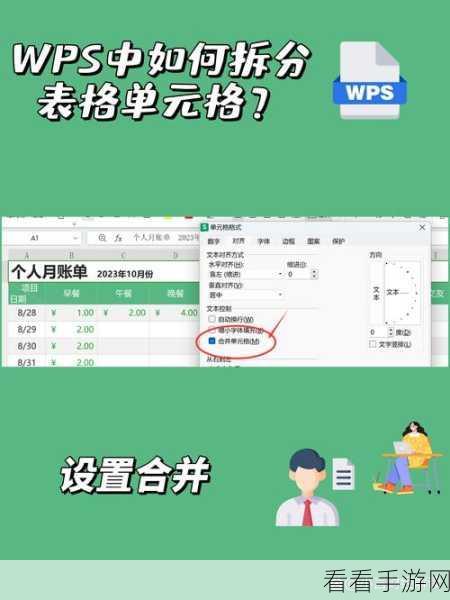 轻松搞定！WPS 文档单元格中间竖线绘制秘籍