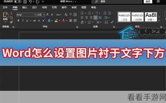 轻松搞定！Word 文档衬于文字下方图片的选中秘籍