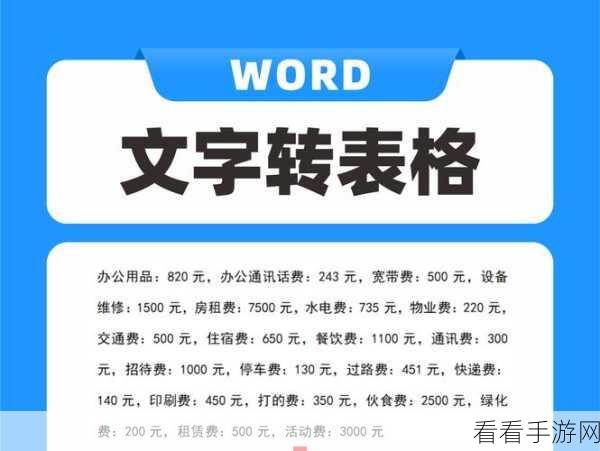 轻松搞定！Word 表格转文本的绝妙方法指南