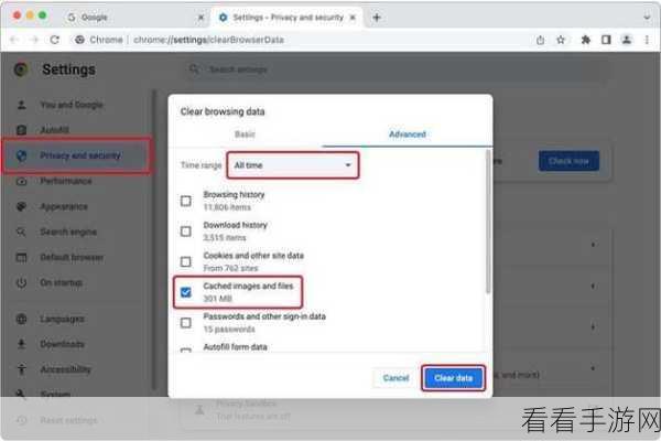 轻松搞定！谷歌浏览器清除缓存与 Cookie 的秘籍