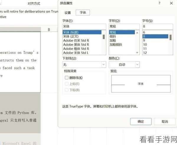 轻松掌握 Excel 字体行间距调整秘籍