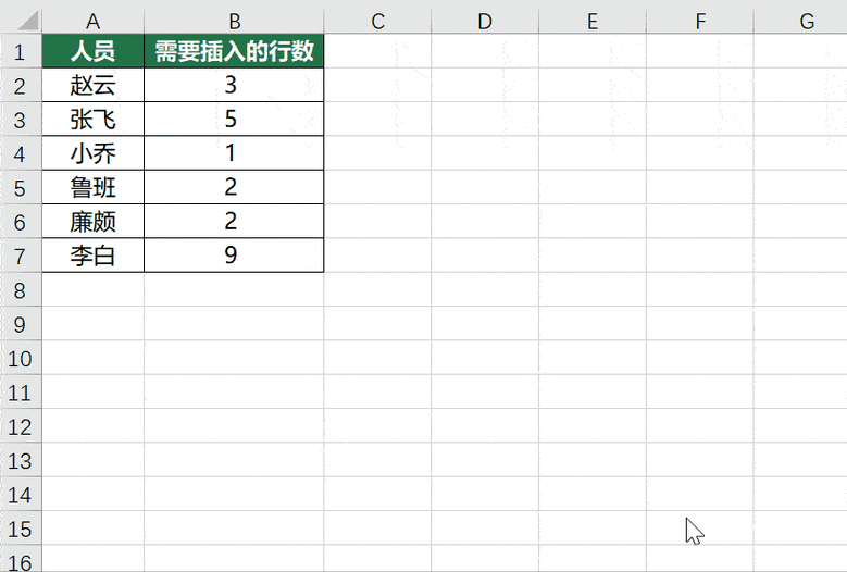 Excel 隔行插入秘籍，批量空白行轻松搞定