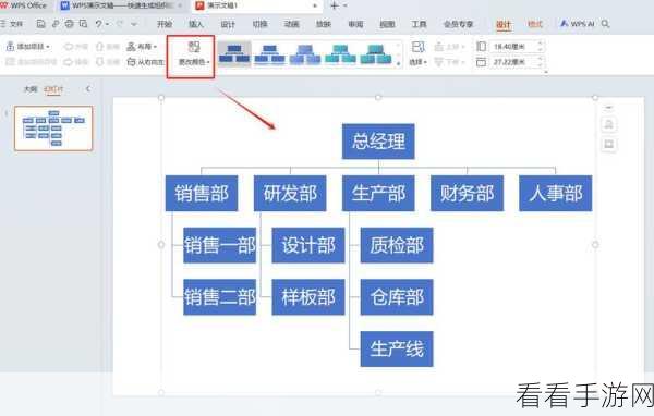 轻松掌握，WPS PPT 组织结构图添加秘籍