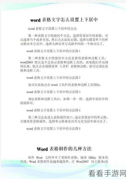 Word 表格文字隐身术破解秘籍——电脑版实用攻略