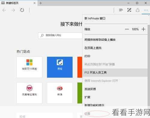 轻松搞定 Edge 浏览器默认主页设置秘籍