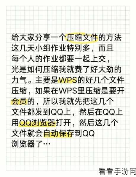 轻松搞定！WPS Word 不压缩文件图像设置秘籍