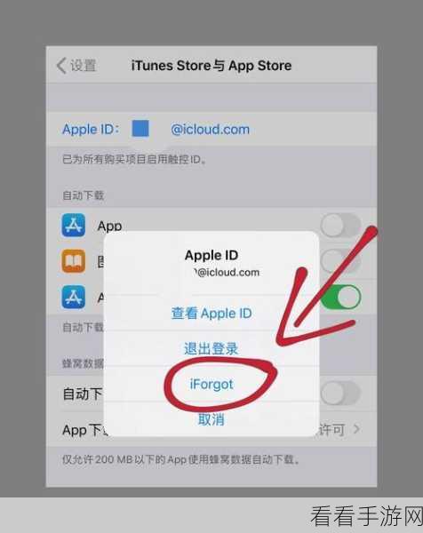 iPhone AppleID 密码恢复秘籍大公开