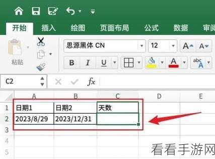 解决 Excel 计算两日期相差天数错误的秘籍