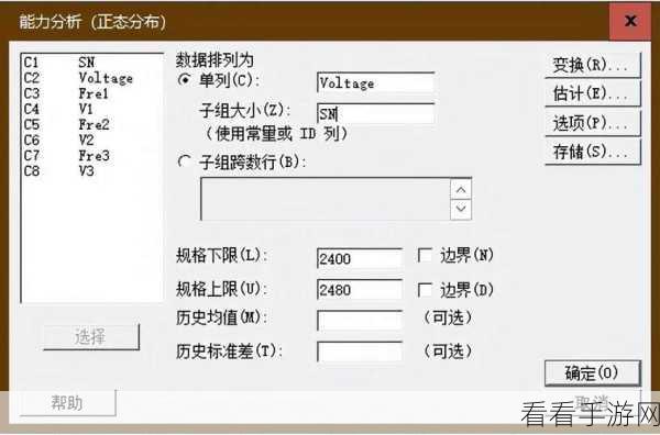 Minitab17 制作多变异图秘籍，轻松掌握数据可视化