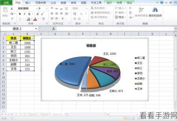 WPS Excel 饼图突出显示特定数据点秘籍