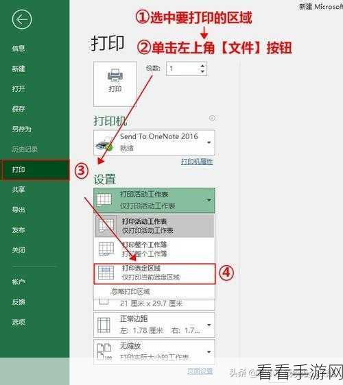 Excel 打印选定区域秘籍，轻松搞定指定区域打印