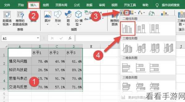 WPS 表格柱形图图例编辑秘籍，位置随心改