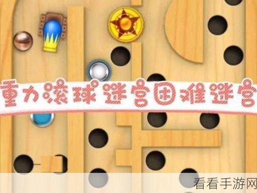 重力滚球迷宫，挑战你的空间感知与反应速度，休闲迷宫新体验！