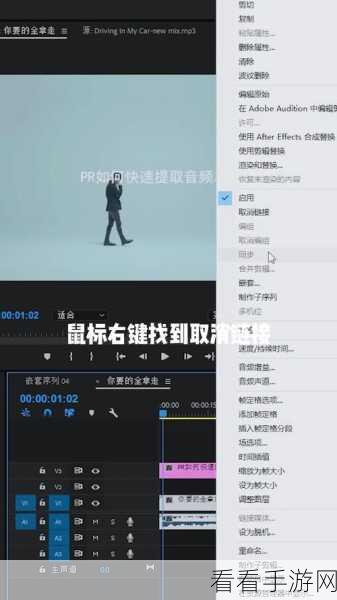 轻松学会！PR 软件提取视频音频的秘籍教程
