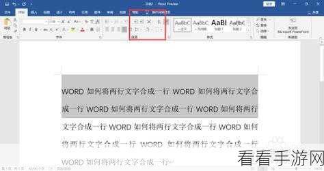 电脑版 Word 一行输入并排两行内容秘籍大公开