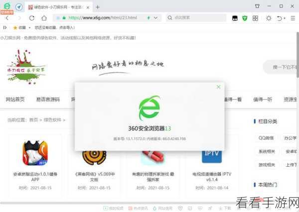 轻松开启 360 安全浏览器网址云安全检查功能秘籍