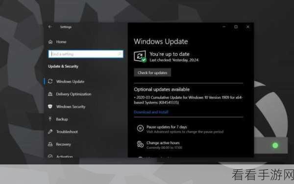 轻松掌握，Win10 补丁更新查看秘籍