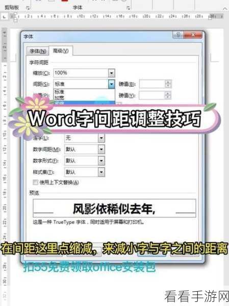 轻松搞定 Word 字间距调整秘籍