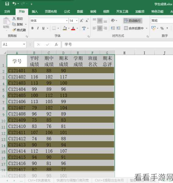 Excel 隔行变色秘籍，快速打造独特表格的神奇教程