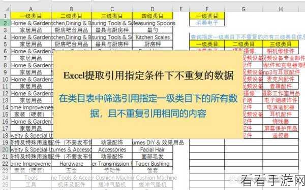 轻松掌握 Excel 表格提取不重复数据的绝妙技巧