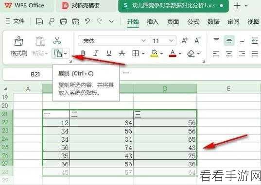 WPS 表格完美复制秘籍，轻松实现跨表格复制