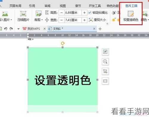 轻松搞定 WPS PPT 背景图片透明度调整秘籍