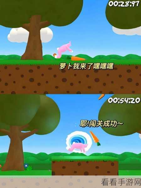 魔性闯关新体验，超级兔子人双人版手机版下载及玩法详解