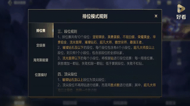 深度解析 LOL 排位等级的严格要求