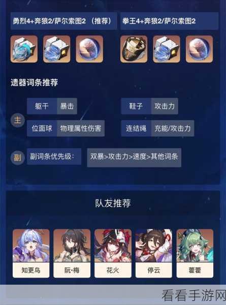 崩坏星穹铁道云璃养成必备，全面材料解析