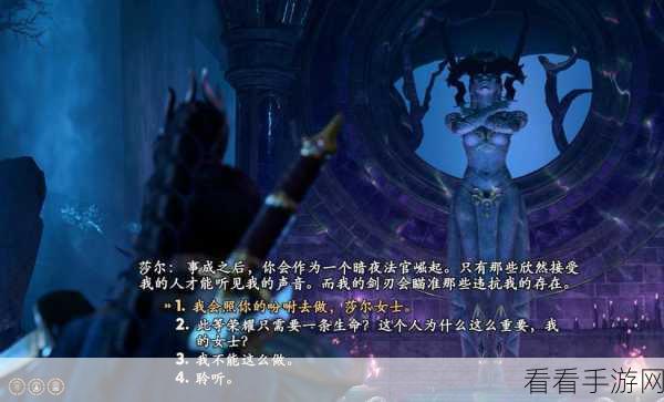 探秘博德之门 3 ，莎尔信徒补给品轻松获取秘籍