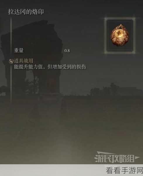 艾尔登法环 DLC 魔石剑钥匙使用秘籍大公开