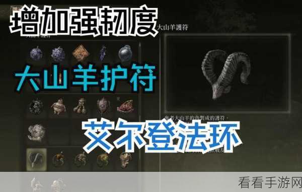 艾尔登法环，大山羊护符获取秘籍大公开