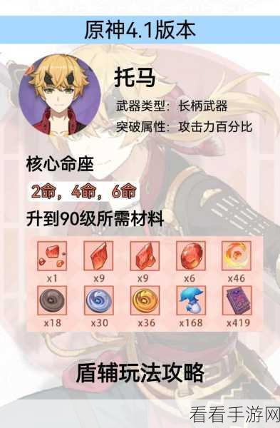 原神托马圣遗物必选攻略，助你实力飙升