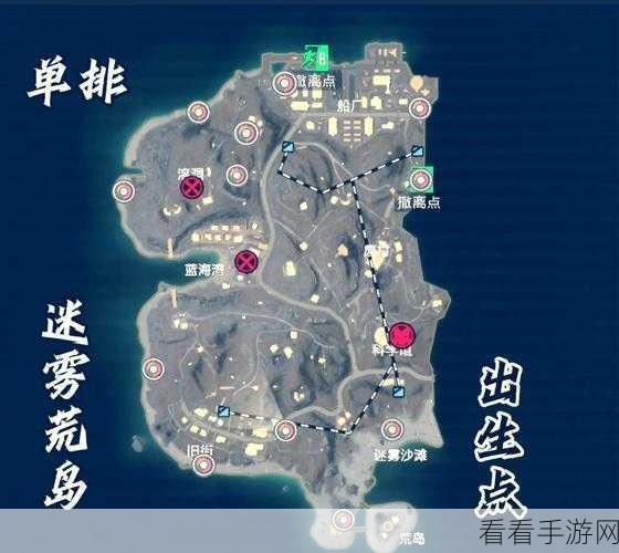 和平精英度假岛，绳索位置大揭秘及实战巧用指南