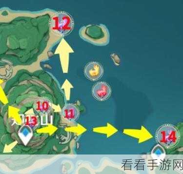 原神鹤观岛雷神瞳一网打尽，详尽收集指南与位置大揭秘