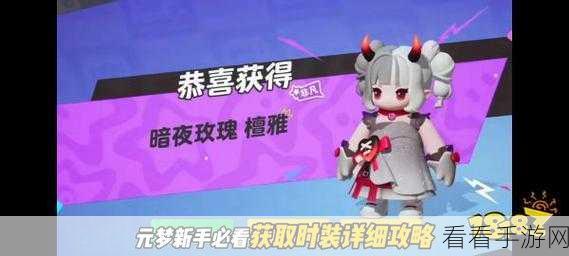 元梦之星暗夜玫瑰皮肤深度剖析，魅力与实力并存