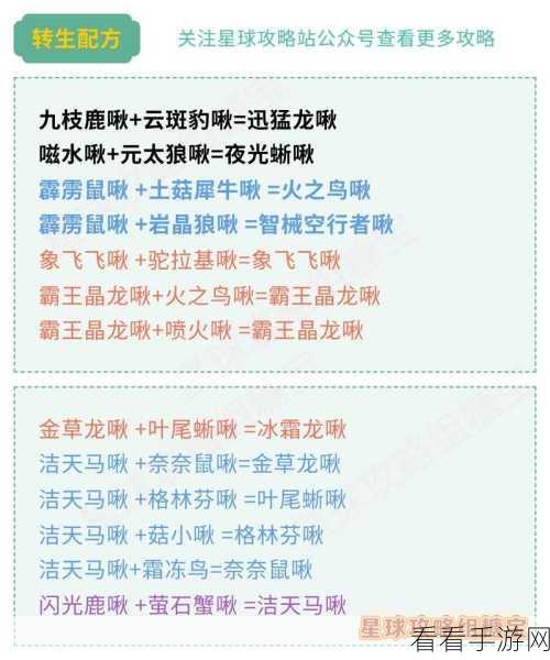 探秘创造吧我们的星球，宠物融合继承的神秘规则