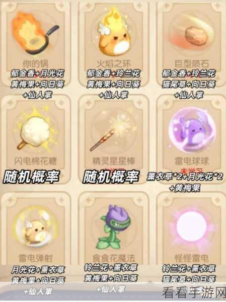 2024 奥比岛精灵魔法配方全揭秘！