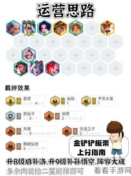 金铲铲之战，武仙子索拉卡超强玩法秘籍