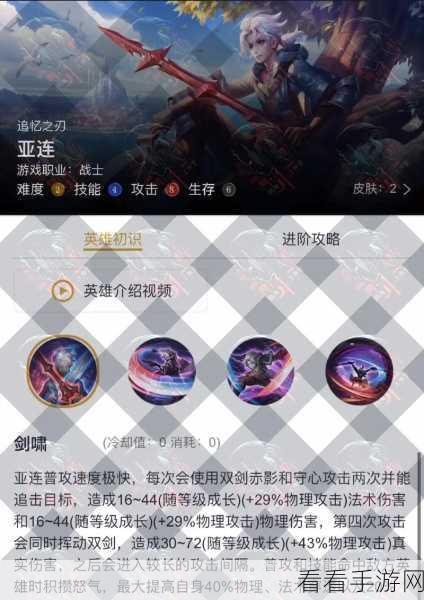 王者荣耀，亚连出装秘籍大揭秘，制霸战场不是梦！