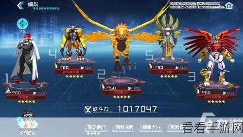 数码宝贝新世纪，顽固兽阵容搭配秘籍大揭秘