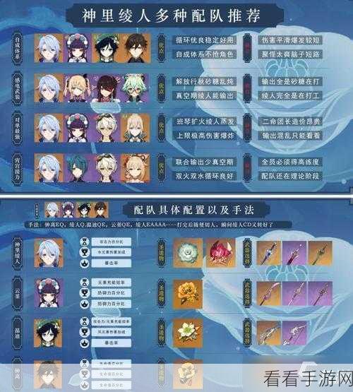 原神，神里绫人武器搭配秘籍大公开