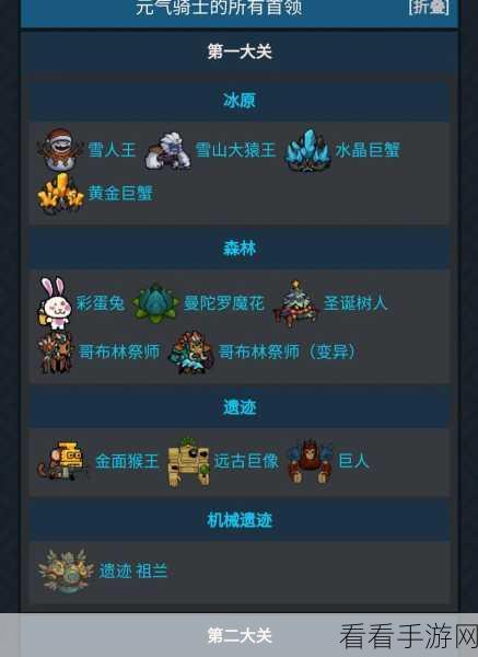元气骑士前传，探秘全地图轮换 BOSS 奥秘