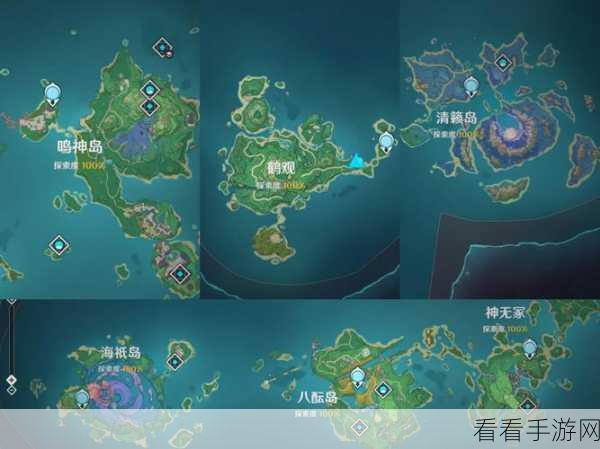 探秘原神稻妻，详细地图进入指南