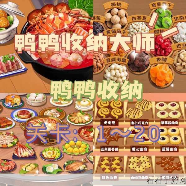 轻松通关！鸭鸭收纳大师妹妹的零食铺攻略秘籍