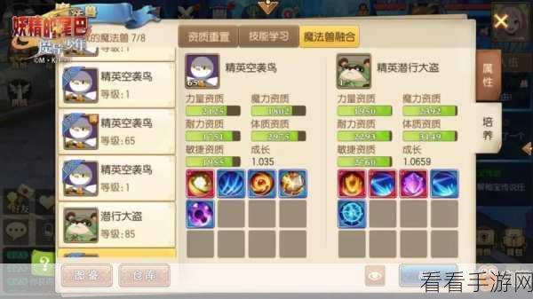 神幻之恋，揭秘闭月合成及技能打造全攻略