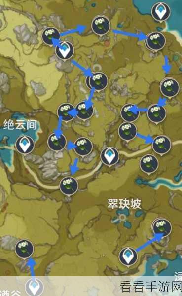 原神魈突破必备，清心采集全路线大揭秘