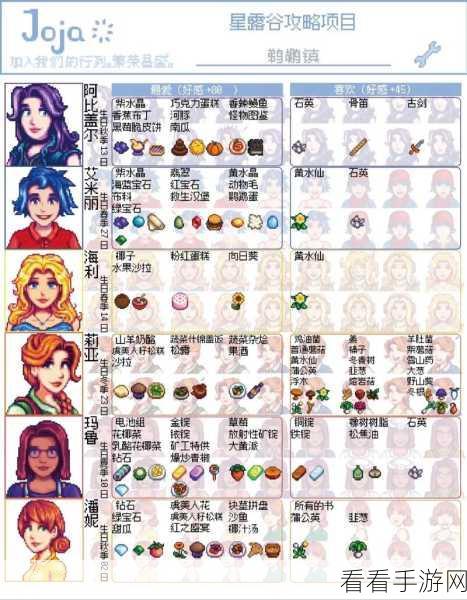 星露谷物语，精通系统的绝佳选择指南