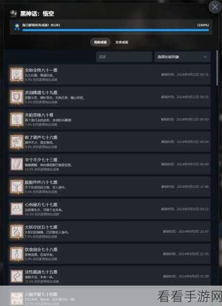黑神话悟空，探秘老老小小十二难成就解锁秘籍