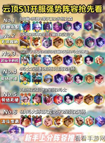 云顶之弈 S11 夜幽九五超强阵容搭配秘籍